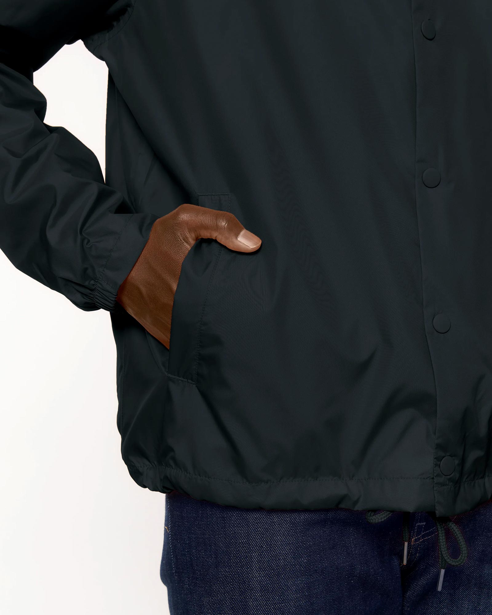COACHER JACKET BLACK