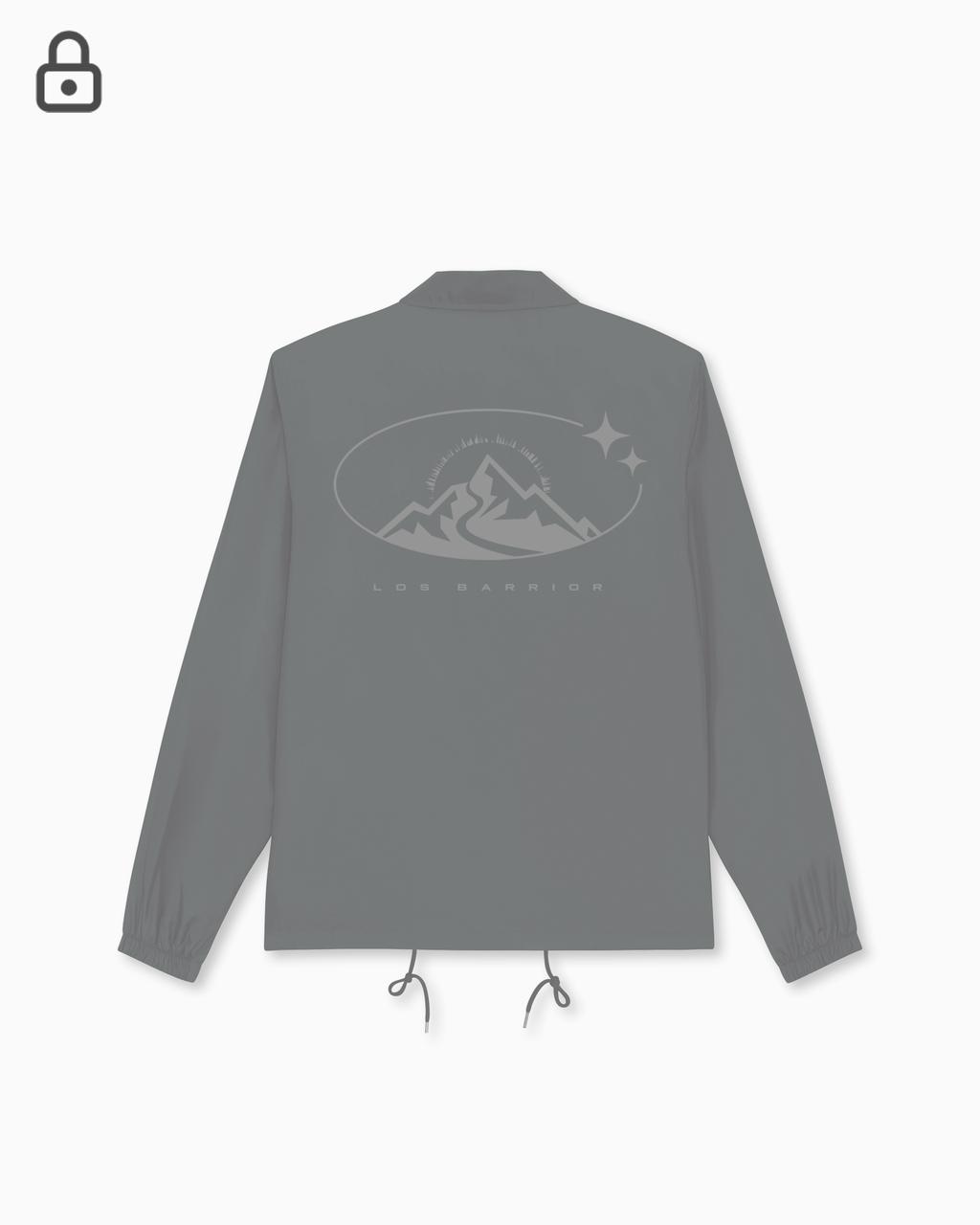 COACHER JACKET BLACK
