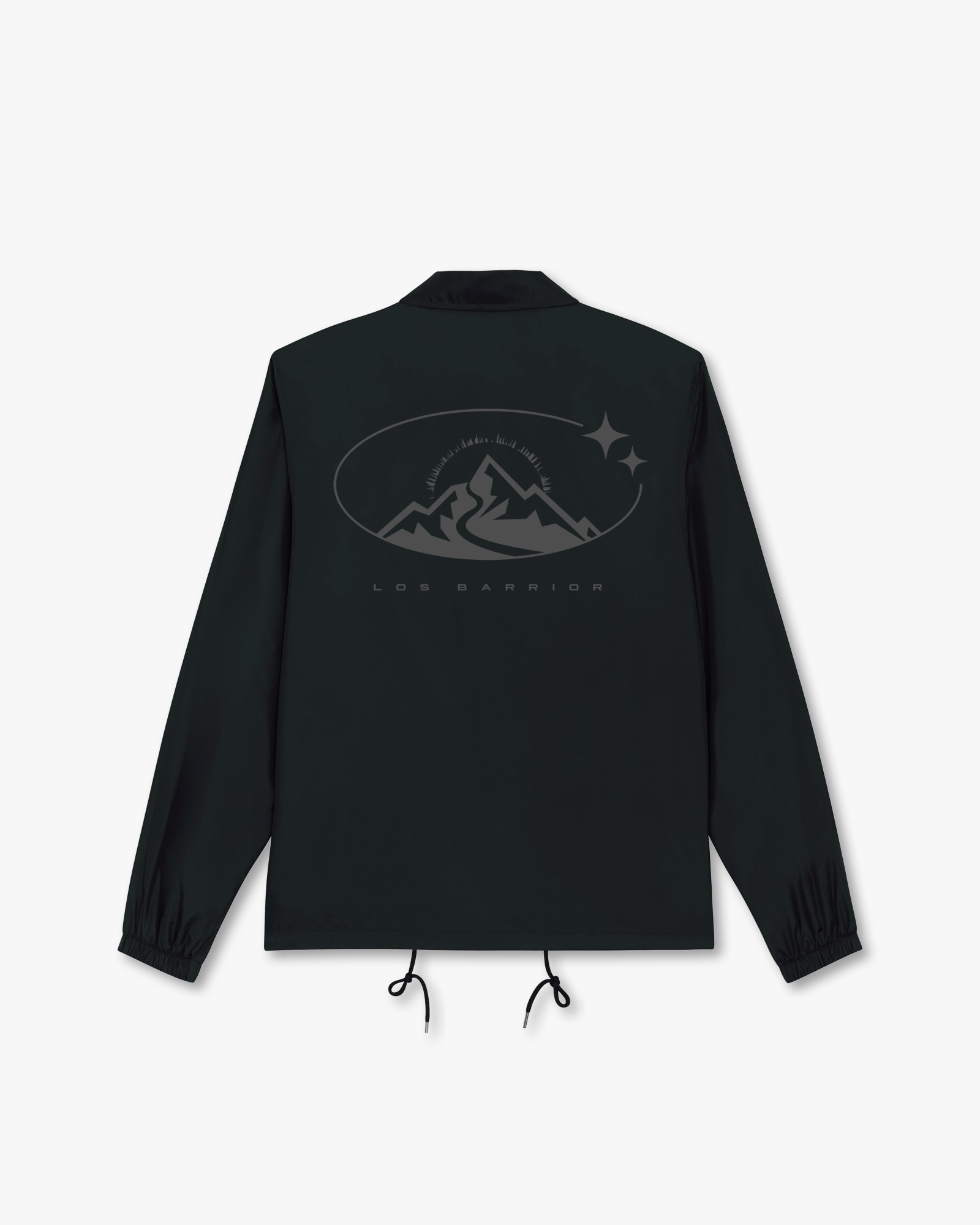 Los Barrior COACHER JACKET BLACK