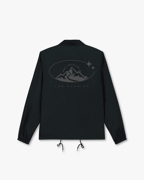 Los Barrior COACHER JACKET BLACK