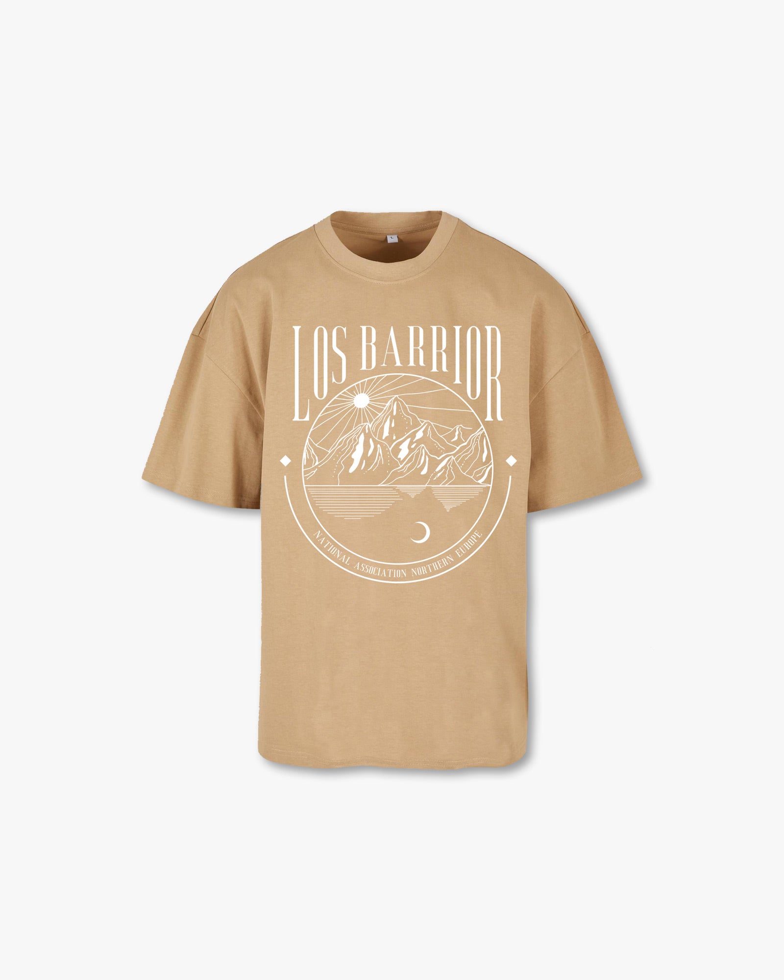 Los Barrior SIEGEL T-SHIRT UNIONBEIGE